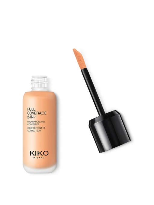 Тональная основа&консилер 2в1 Full Coverage 2-in-1 Foundation & Concealer KIKO MILANO модель KM0010111000844 Фото