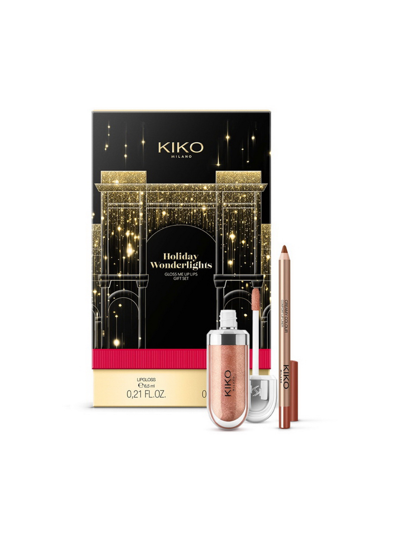 Набор для губ Holiday Wonderlights Gloss Me Up Lips Gift Set KIKO MILANO модель KC000000985002B Набор для губ Holiday Wonderlights Gloss Me Up Lips Gift Set KIKO MILANO модель KC000000985002B Фото