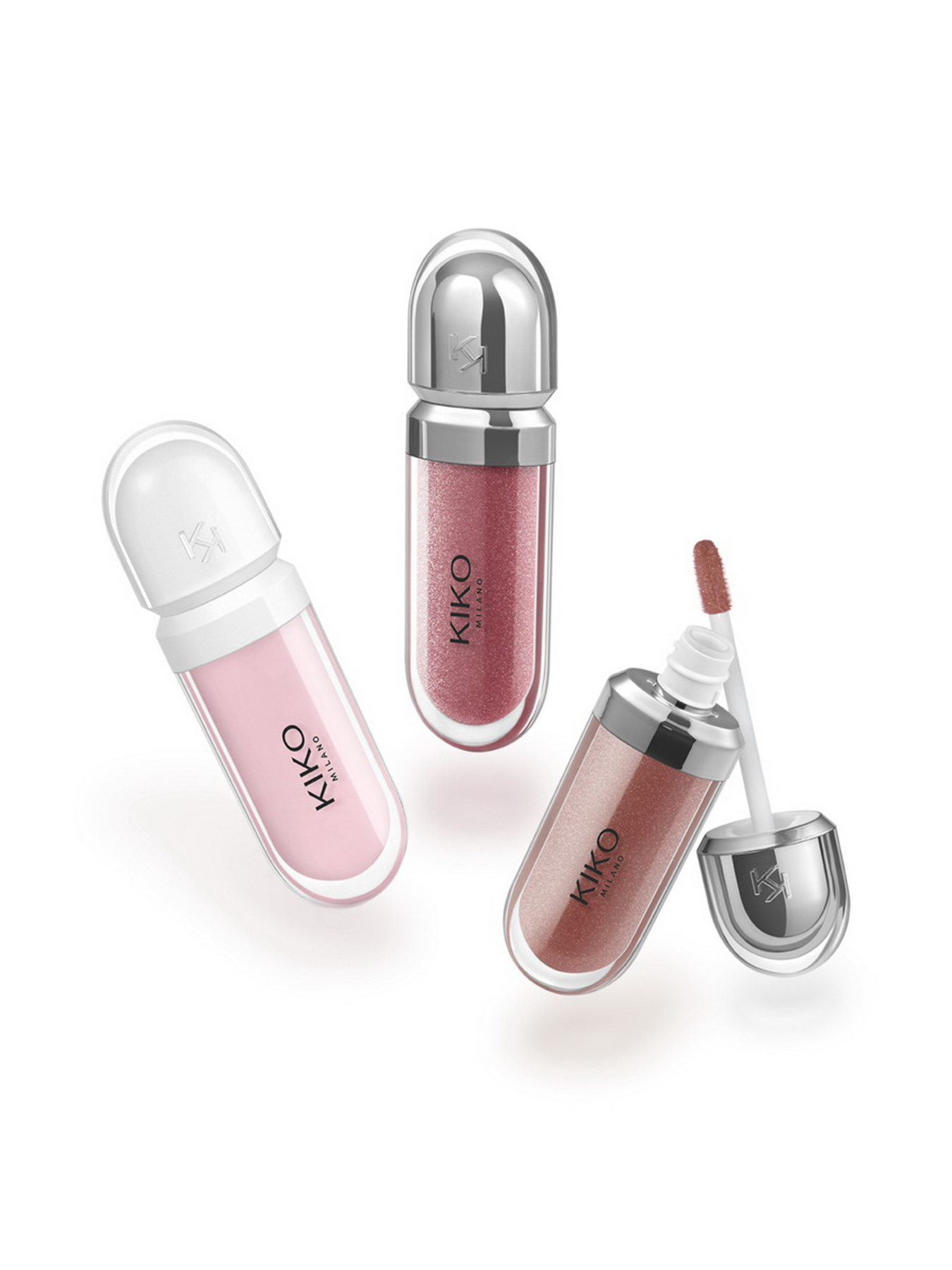 Набір блисків для губ Glossy Lip Set KIKO MILANO модель KM000000529001B Фото