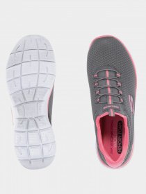 Кросівки Skechers Summits модель 12980W GYPK Фото