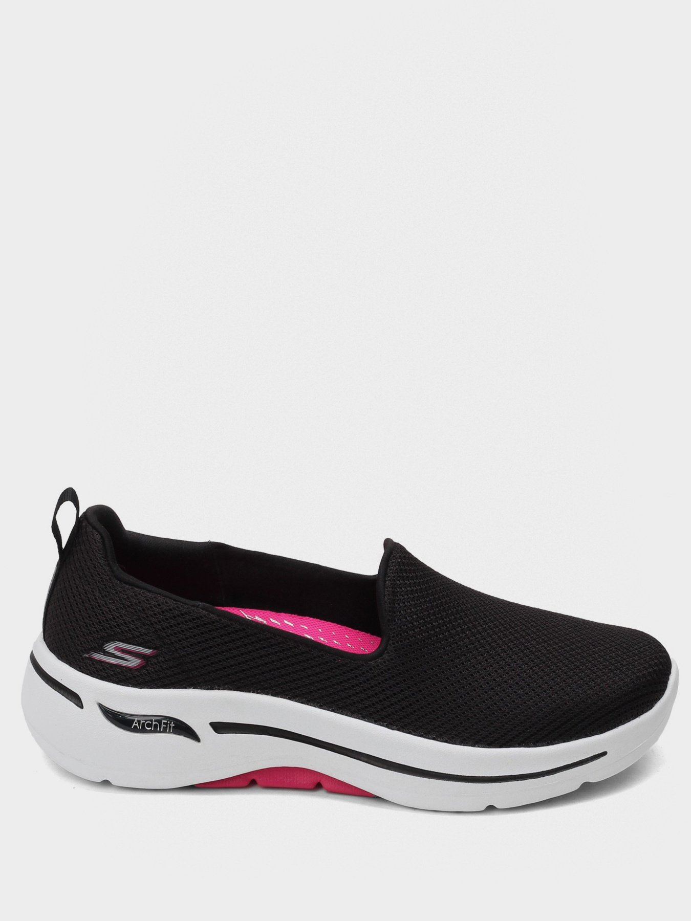 Слипоны и мокасины Skechers GoWalk Arch Fit модель 124401 BKHP Фото