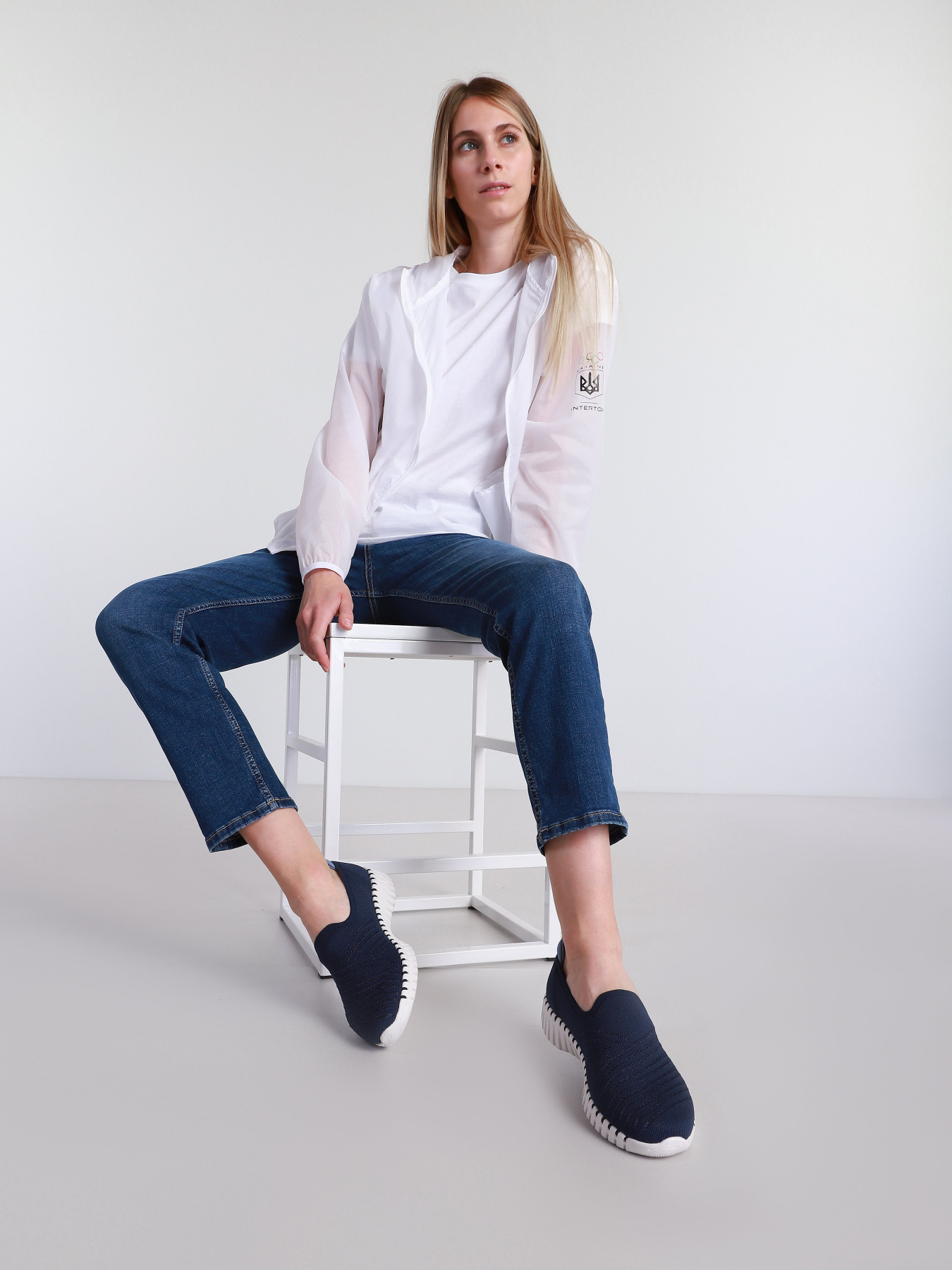 Слипоны и мокасины Skechers GOwalk Smart - Sunday Brunch модель 124315 NVBL Фото
