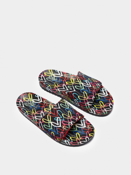 Шлёпанцы Skechers Jgoldcrown: Bobs Pop Ups 2 модель 113613 BKMT Фото