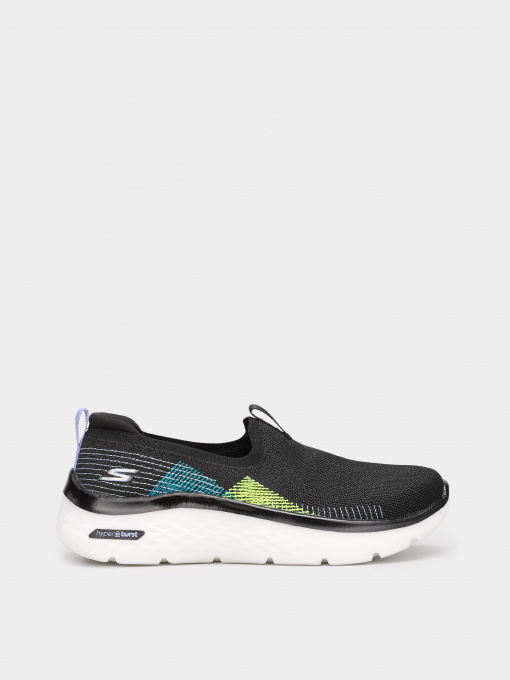 Слипоны и мокасины Skechers GOwalk Hyper Burst модель 124575 BKMT Фото
