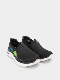 Слипоны и мокасины Skechers GOwalk Hyper Burst модель 124575 BKMT Фото