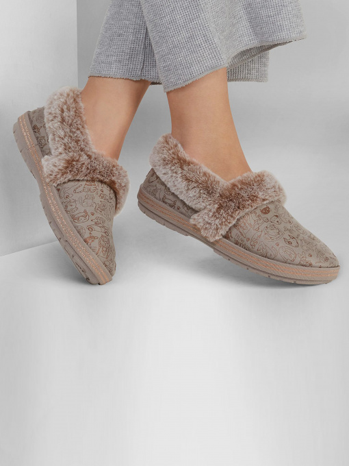 Тапки Skechers BOBS Too Cozy - Paws 2 Pawty модель 113487 TPE Фото