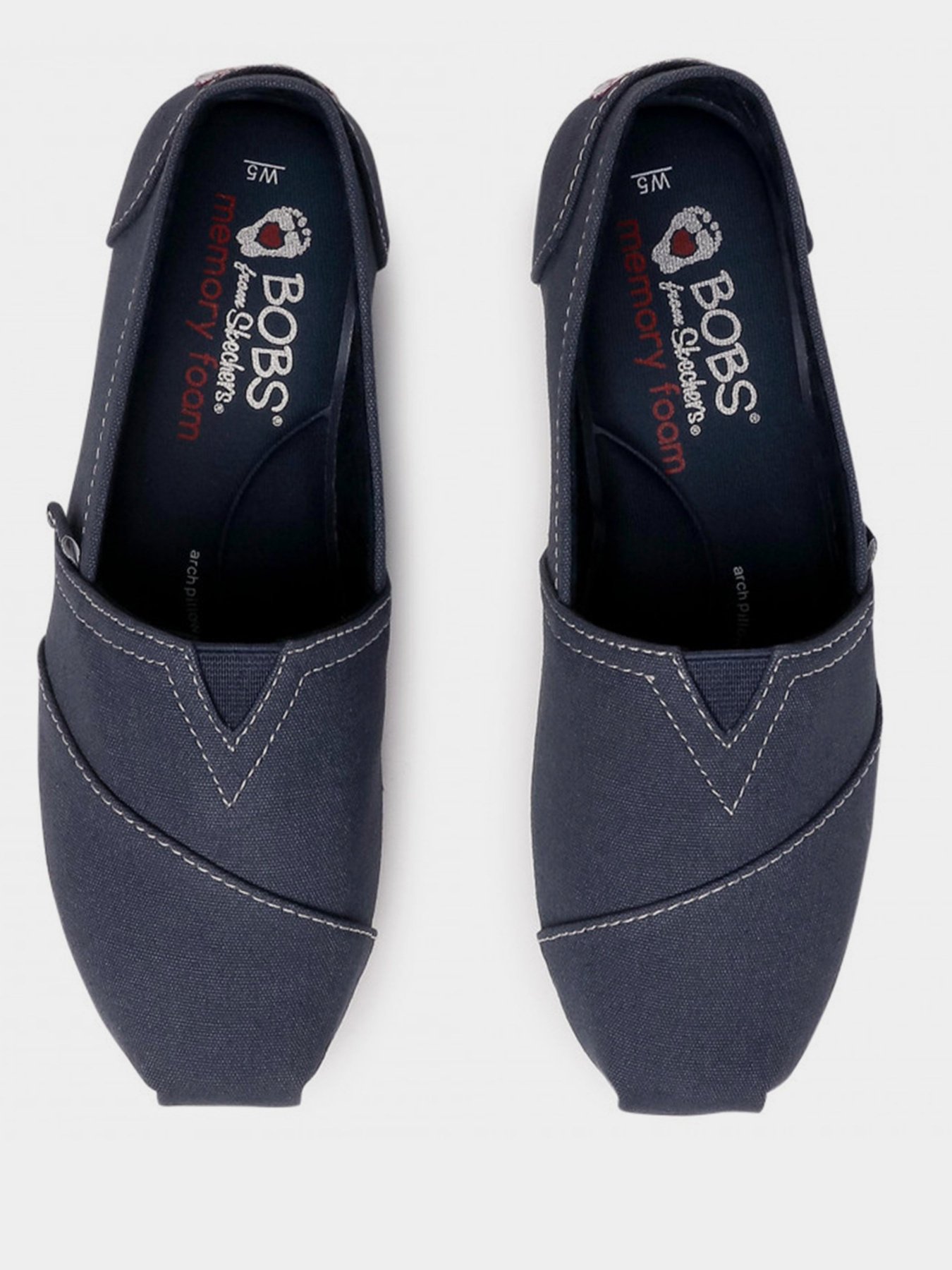 Слипоны и мокасины Skechers BOBS Plush модель 33645 NVW Фото