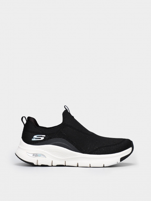 Слипоны и мокасины Skechers Arch Fit модель 149415 BKW Фото