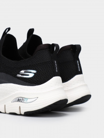 Слипоны и мокасины Skechers Arch Fit модель 149415 BKW Фото
