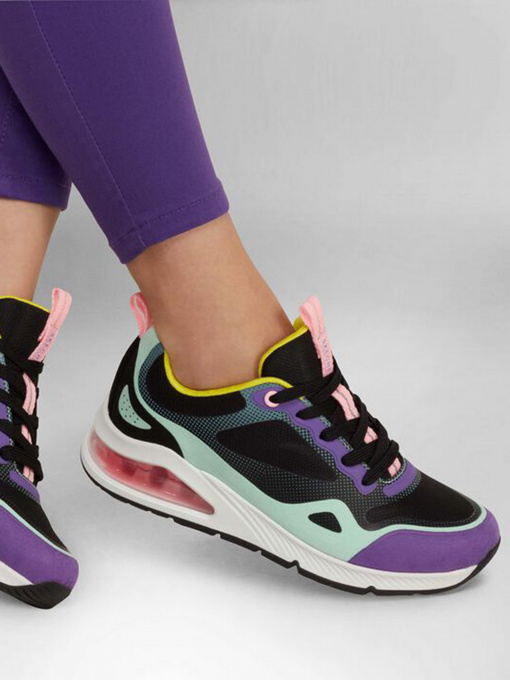 Кросівки Skechers Uno 2 - Mad Air модель 155544 BKMT Фото