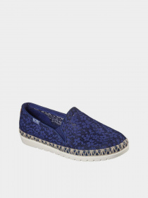 Слипоны и мокасины Skechers BOBS Flexpadrille 3.0 - Summer Siesta модель 113242 NVY Фото