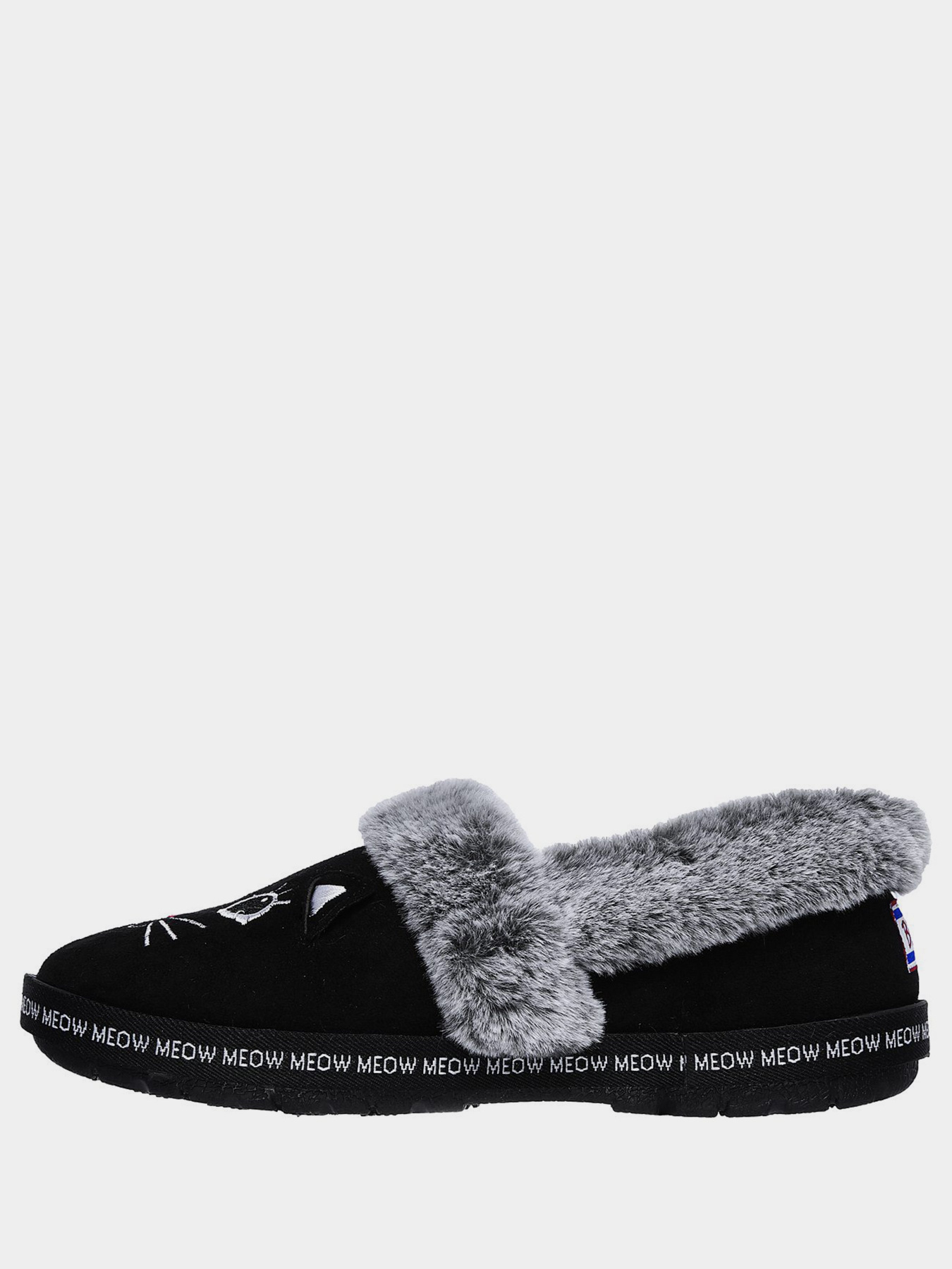 Капці Skechers BOBS Too Cozy - Meow Pajamas модель 33355 BLK Капці Skechers BOBS Too Cozy - Meow Pajamas модель 33355 BLK Фото