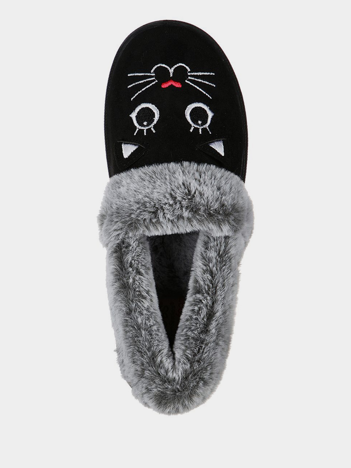Капці Skechers BOBS Too Cozy - Meow Pajamas модель 33355 BLK Капці Skechers BOBS Too Cozy - Meow Pajamas модель 33355 BLK Фото