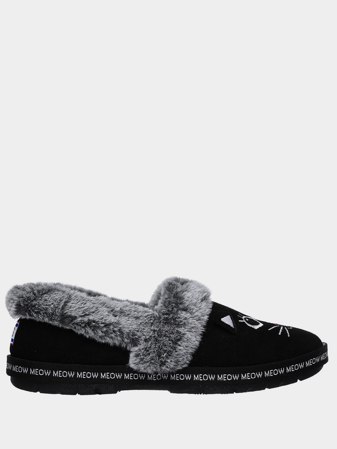 Капці Skechers BOBS Too Cozy - Meow Pajamas модель 33355 BLK Капці Skechers BOBS Too Cozy - Meow Pajamas модель 33355 BLK Фото