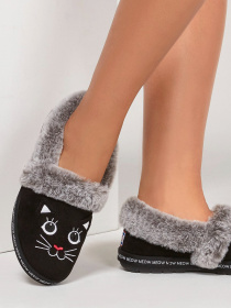 Капці Skechers BOBS Too Cozy - Meow Pajamas модель 33355 BLK Фото