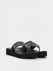 Шльопанці Skechers Skechers® Cali: Vinyasa - Pretty Thang модель 119146 BLK Фото