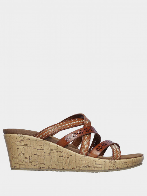 Шлёпанцы Skechers Cali Beverlee - Tiger Posse модель 31714 LUG Фото