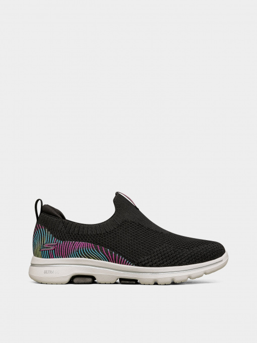 Сліпони та мокасини Skechers Go Walk 5 модель 124240 BKMT Фото