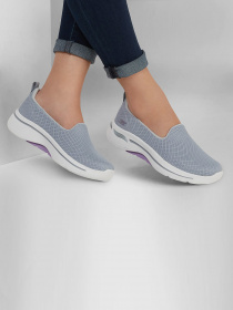 Слипоны и мокасины Skechers GoWalk Arch Fit модель 124401 GYLV Фото