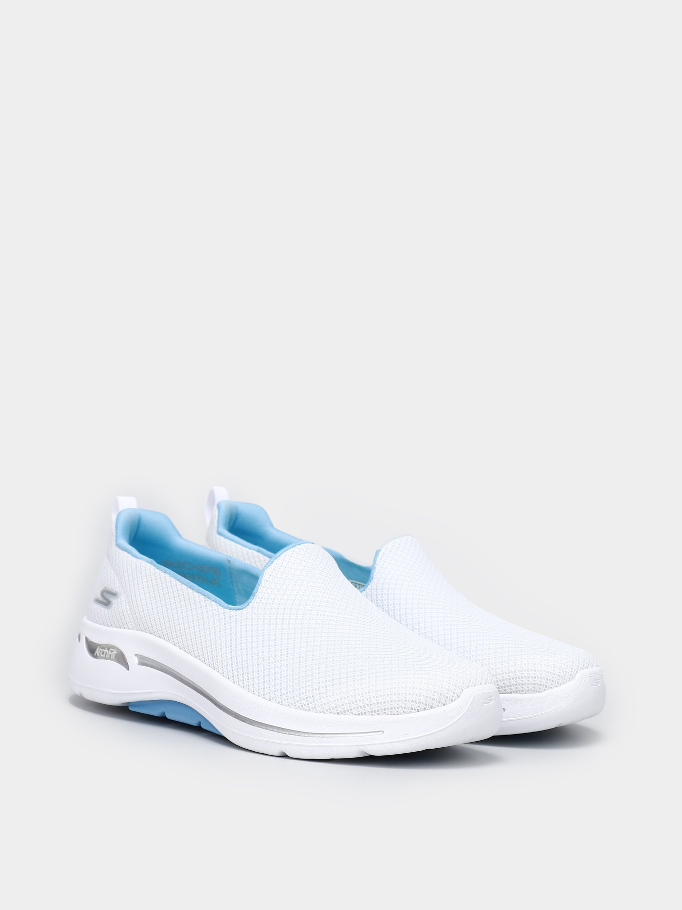 Слипоны и мокасины Skechers GoWalk Arch Fit модель 124401 WLBL Фото