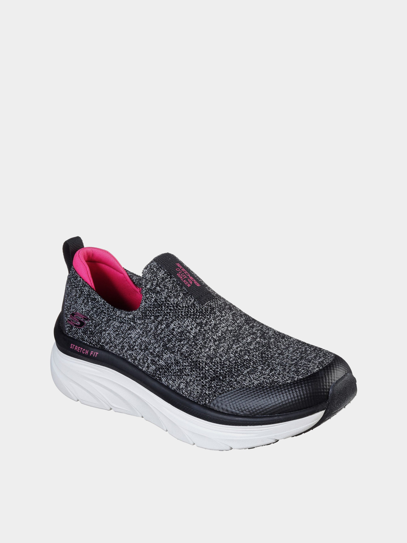 Слипоны и мокасины Skechers D'Lux Walker - Quick Upgrade модель 149128 BKPK Фото
