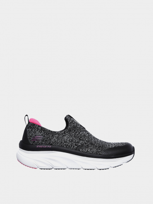 Слипоны и мокасины Skechers D'Lux Walker - Quick Upgrade модель 149128 BKPK Фото