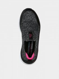 Слипоны и мокасины Skechers D'Lux Walker - Quick Upgrade модель 149128 BKPK Фото