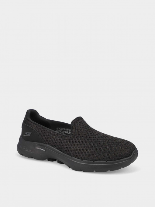 Сліпони та мокасини Skechers GOwalk 6 модель 124508 BBK Фото