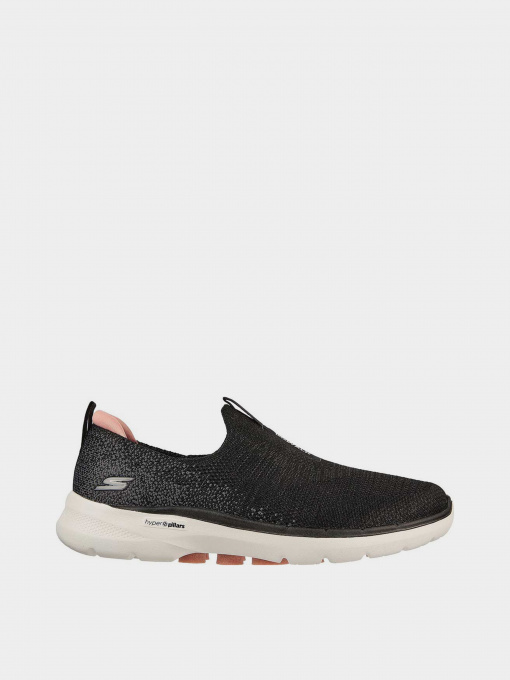 Слипоны и мокасины Skechers GOwalk 6 модель 124502 BKPK Фото