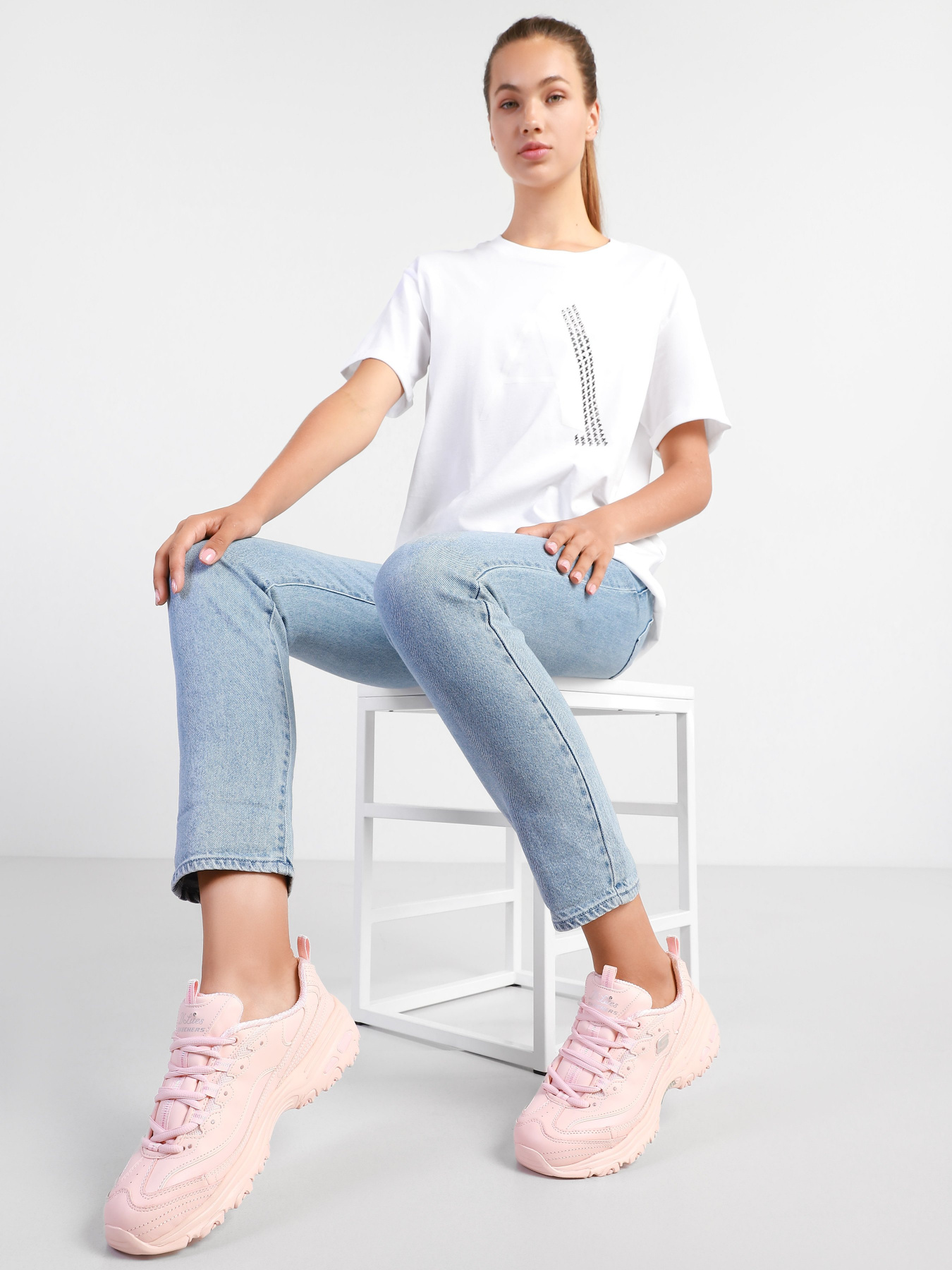 Кросівки Skechers D'LITES FRESH START модель 11931 LTPK Фото