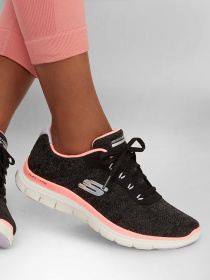 Кроссовки Skechers Flex Appeal 4.0 - Fresh Move модель 149570 BKCL Фото