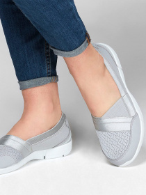Туфли и лоферы Skechers Be-Lux - Daylights модель 100026 LTGY Фото