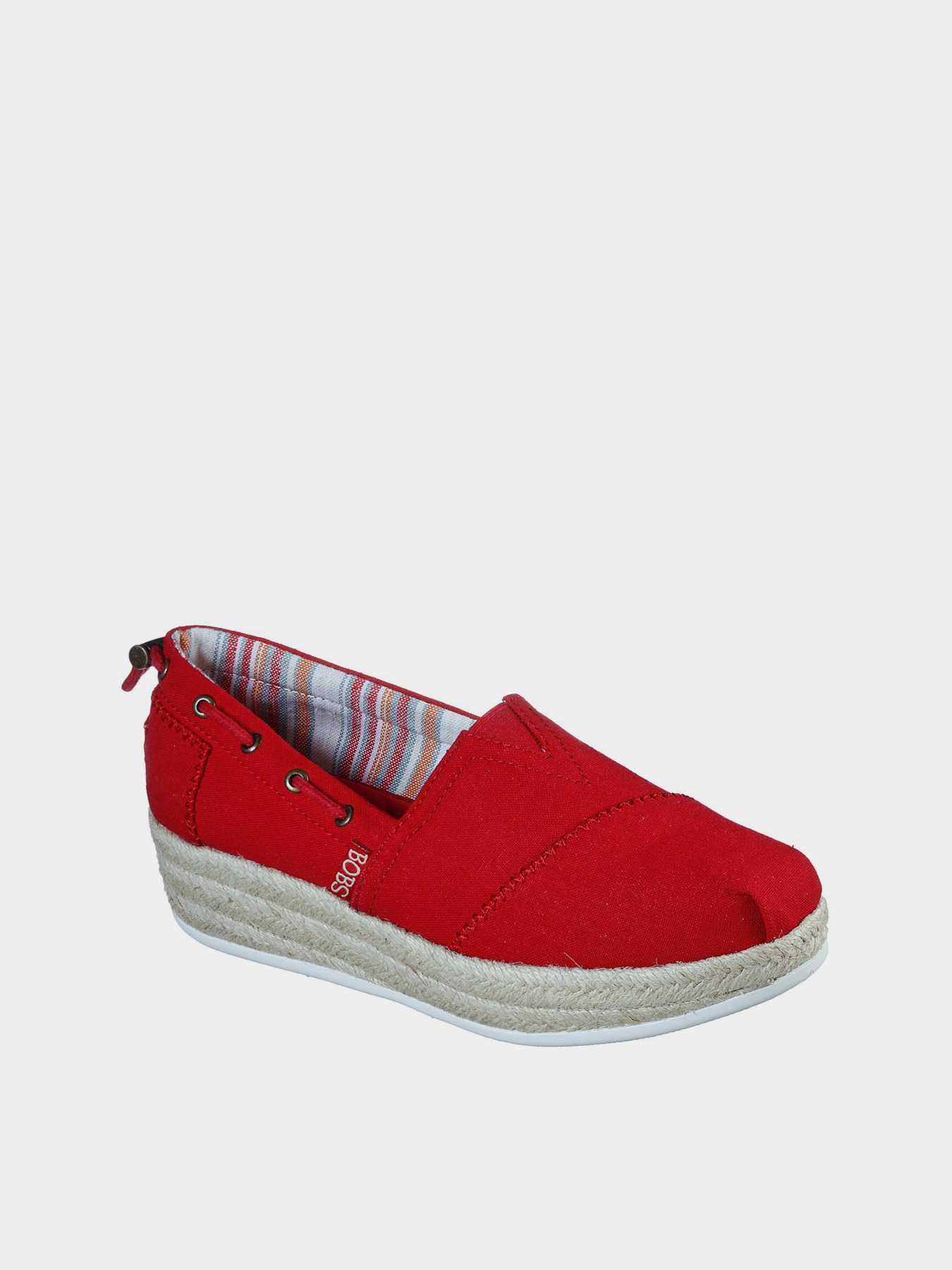 Слипоны и мокасины Skechers BOBS Highlights 2.0 - Yacht Master модель 113075 RED Фото