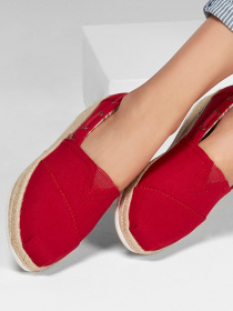 Слипоны и мокасины Skechers BOBS Highlights 2.0 - Yacht Master модель 113075 RED Фото