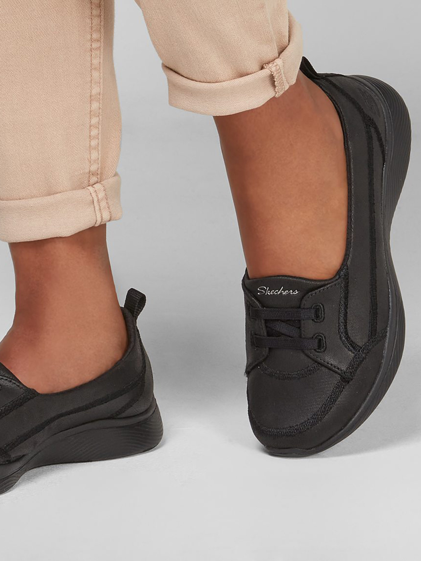 Туфли и лоферы Skechers MICROBURST 2.0 - WORLD-CLASS модель 23489 BBK Фото