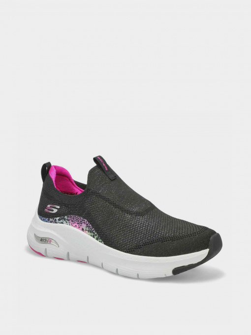 Слипоны и мокасины Skechers модель 149715 BKHP Фото