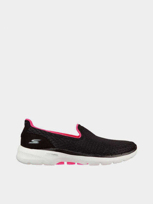 Слипоны и мокасины Skechers GOwalk 6 модель 124508 BKHP Фото