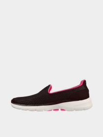 Слипоны и мокасины Skechers GOwalk 6 модель 124508 BKHP Фото