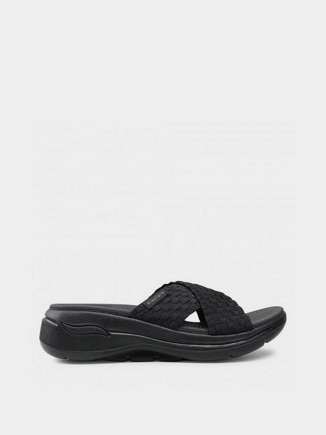 Шльопанці Skechers GO WALK Arch Fit - Wondrous модель 140235 BBK Шльопанці Skechers GO WALK Arch Fit - Wondrous модель 140235 BBK Фото