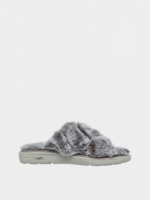 Тапки Skechers GO Lounge: Arch Fit Lounge - Serenity модель 175100 GRY Фото