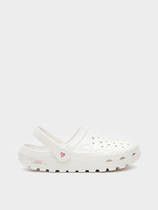 Шлёпанцы Skechers Arch Fit Footsteps - Pixie Dust модель 111372 WHT Фото