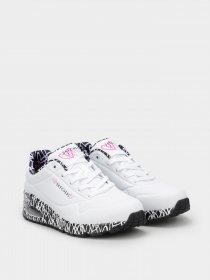 Кроссовки Skechers x JGoldcrown: Uno – Loving Love модель 155506 WBK Фото