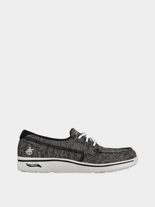 Слипоны и мокасины Skechers Arch Fit Uplift - Equator модель 136610 BKW Фото