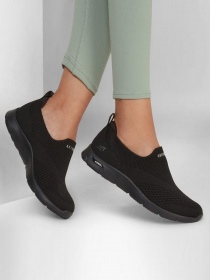 Слипоны и мокасины Skechers Arch Fit Refine - Don't Go модель 104164 BBK Фото