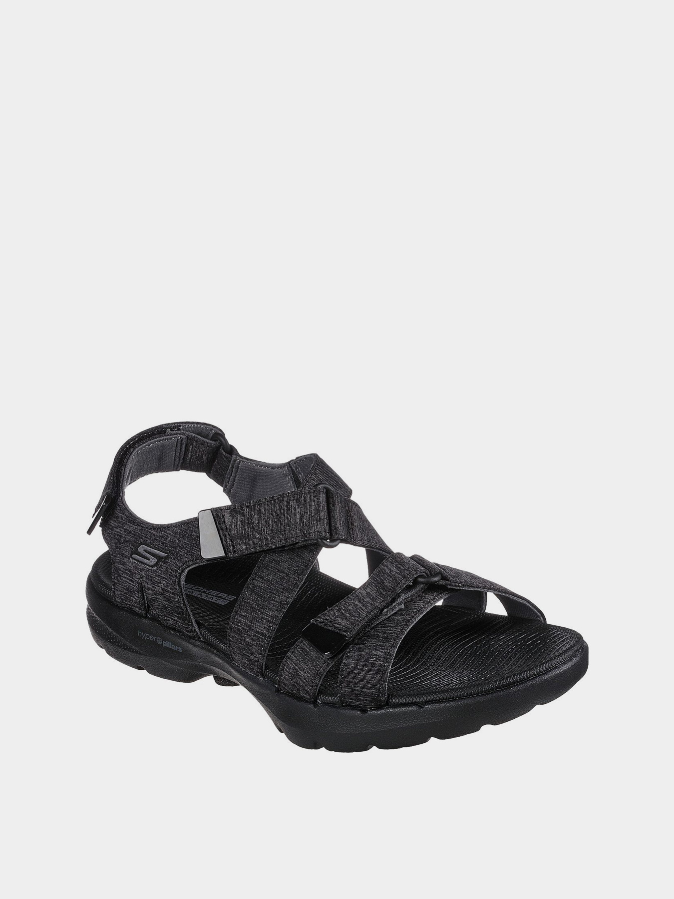 Сандалии Skechers GO WALK 6 Sandal – Limitless модель 140650 BKGY Сандалии Skechers GO WALK 6 Sandal – Limitless модель 140650 BKGY Фото