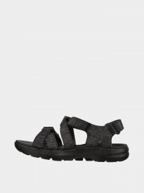 Сандалии Skechers GO WALK 6 Sandal – Limitless модель 140650 BKGY Фото