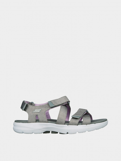 Сандалии Skechers GO WALK 6 Sandal – Limitless модель 140650 GRY Фото