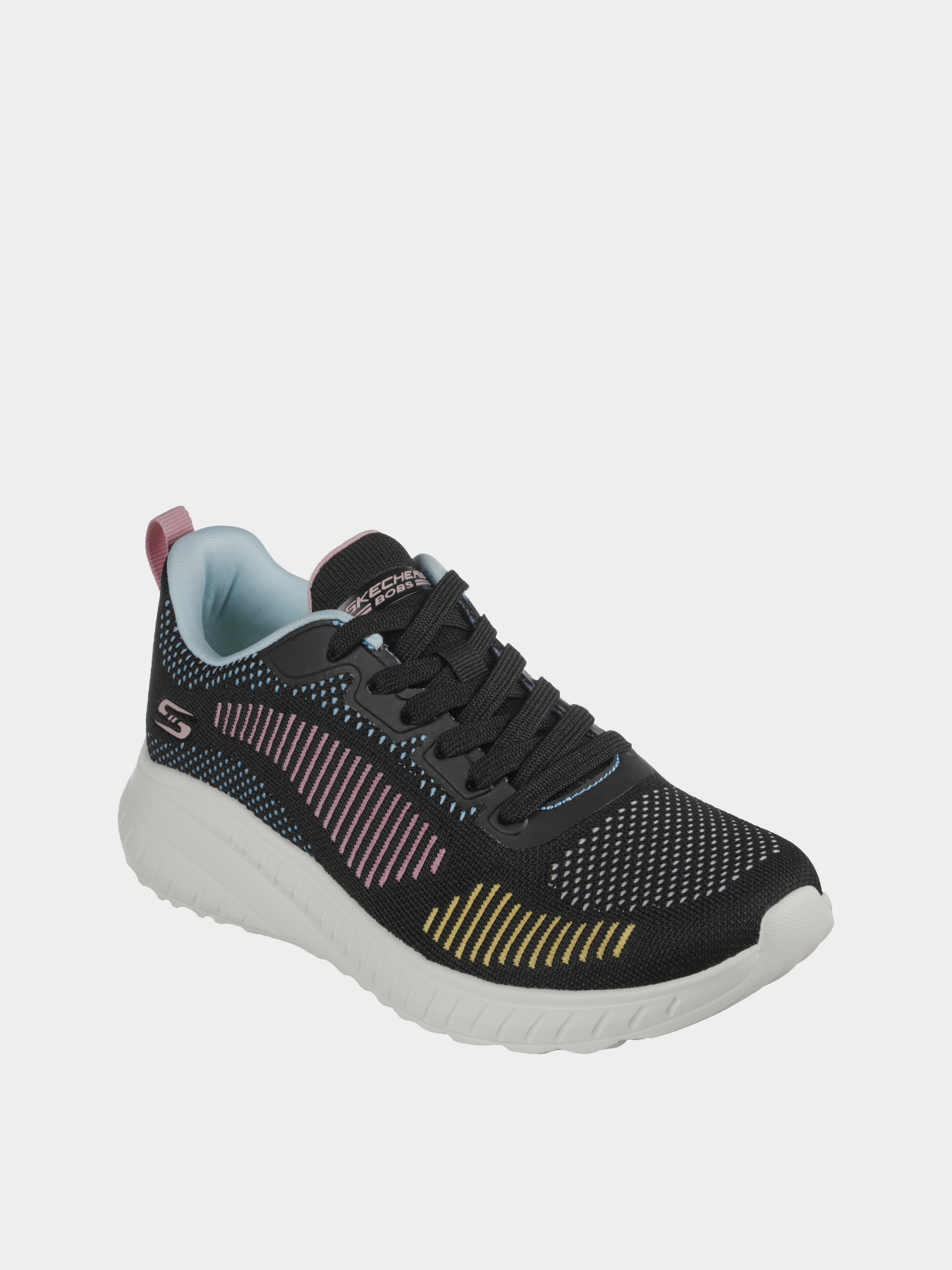 Кросівки Skechers BOBS Squad Chaos - Color Crush модель 117208 BKMT Фото