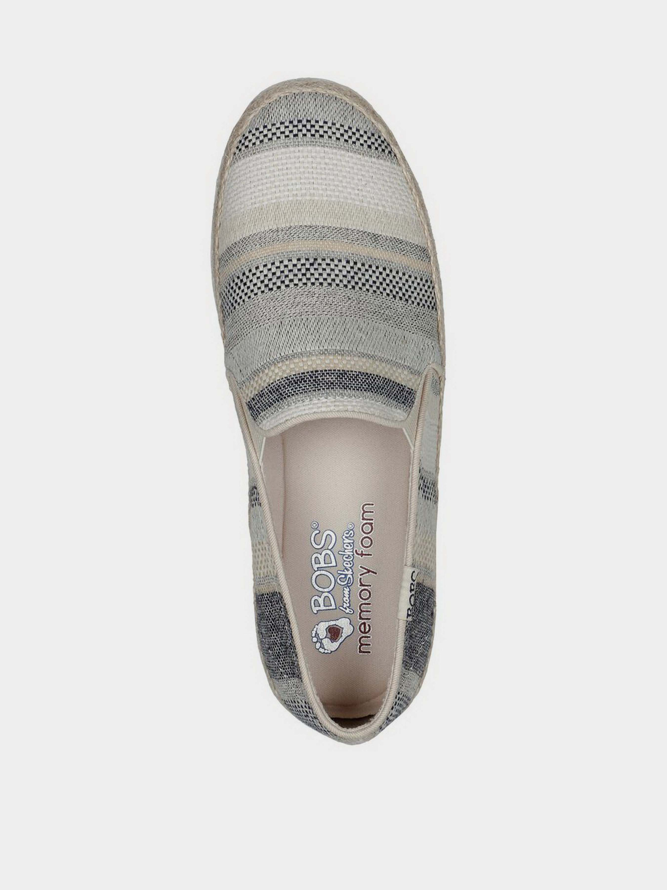 Слипоны и мокасины Skechers BOBS Flexpadrille 3.0 - Serene Lines модель 113975 BLMT Фото