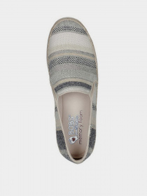 Слипоны и мокасины Skechers BOBS Flexpadrille 3.0 - Serene Lines модель 113975 BLMT Фото